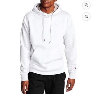 Champion Men's Classic White Hoodie
